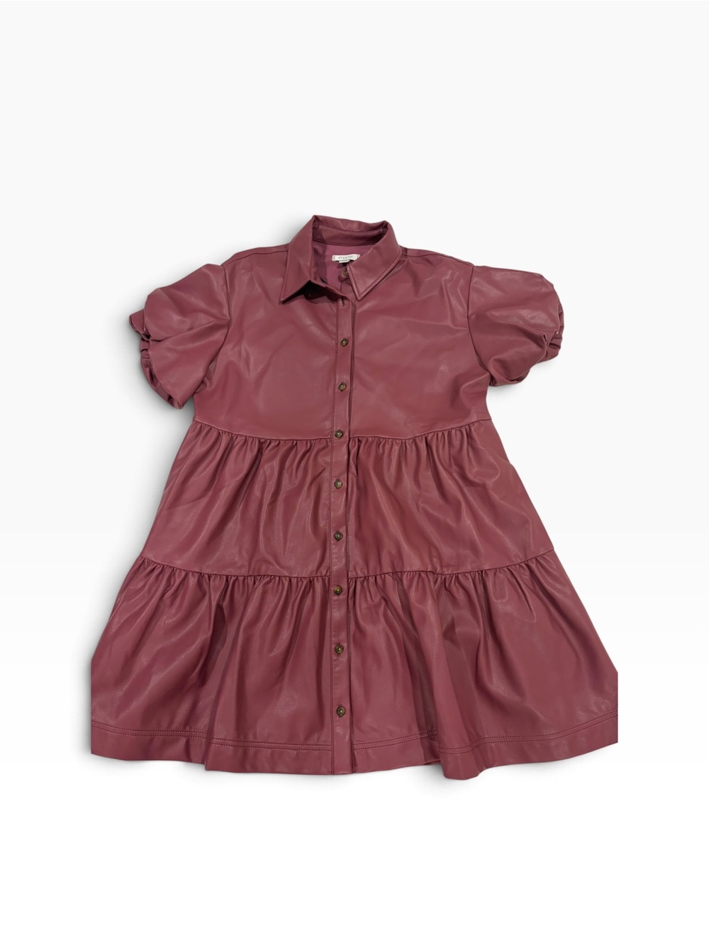 Maeve Bettina Faux Leather Dress NWT